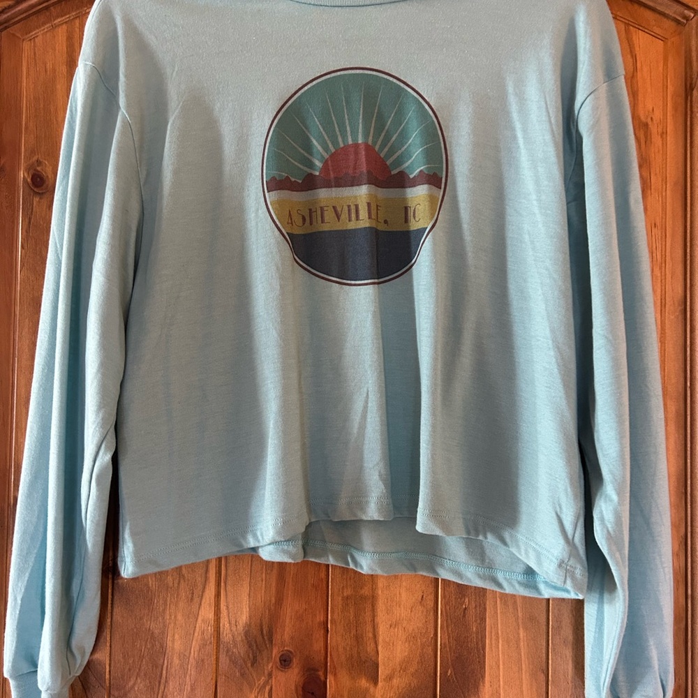 Asheville, NC Light Blue Women's Top